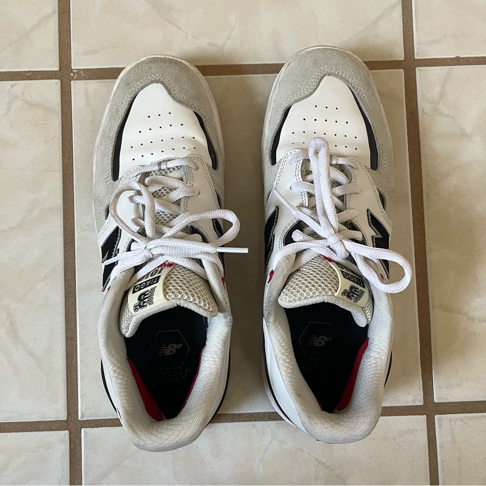 New Balance Tiago 1010 in White, Black, and Stone - Picture 5 of 7